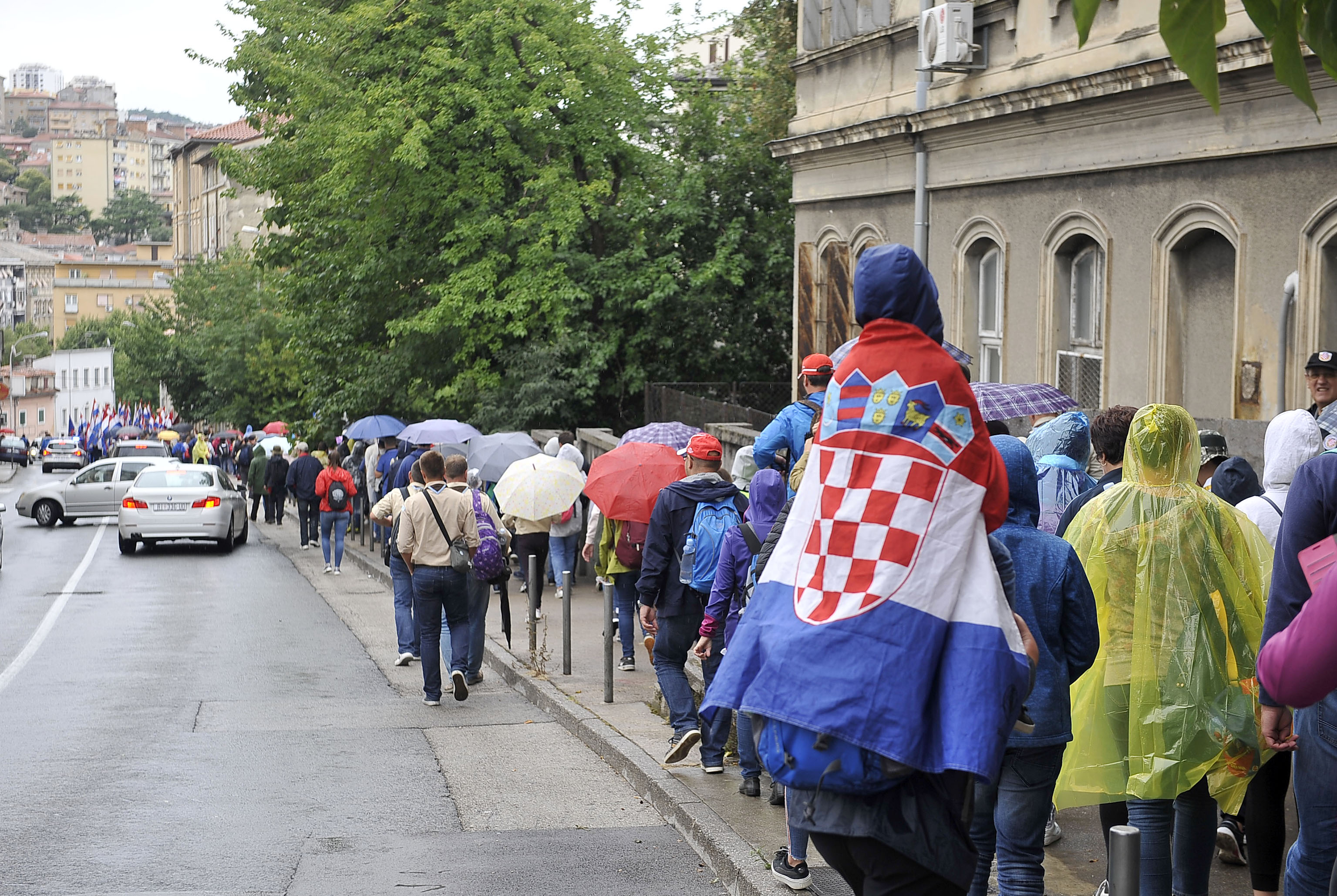 Mimohod ponosa i slave u Rijeci / Foto Vedran KARUZA