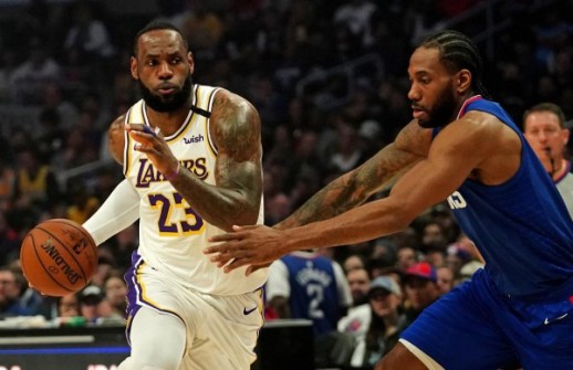 LeBron James i Kawhi Leonard/Foto REUTERS