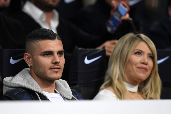 Mauro Icardi i supruga i menadžerica Wanda Nara/Foto REUTERS