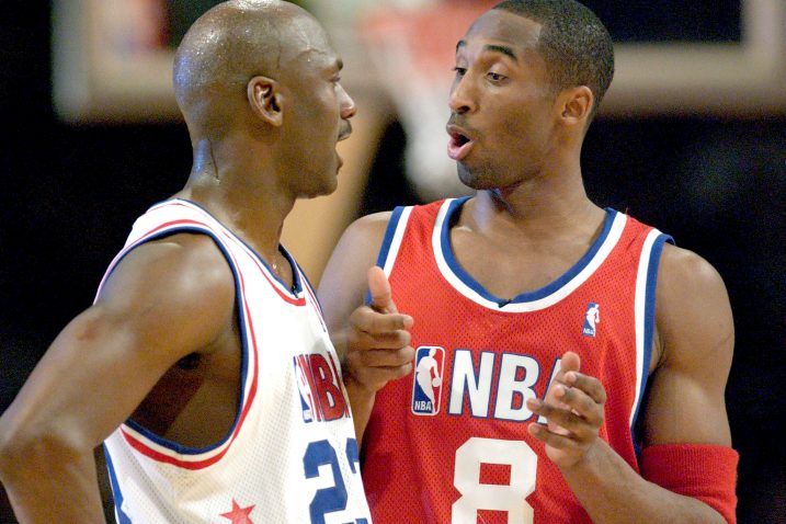 Michael Jordan i pokojni Kobe Bryant/Foto REUTERS