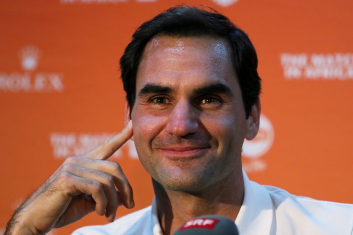 Roger Federer/Foto REUTERS