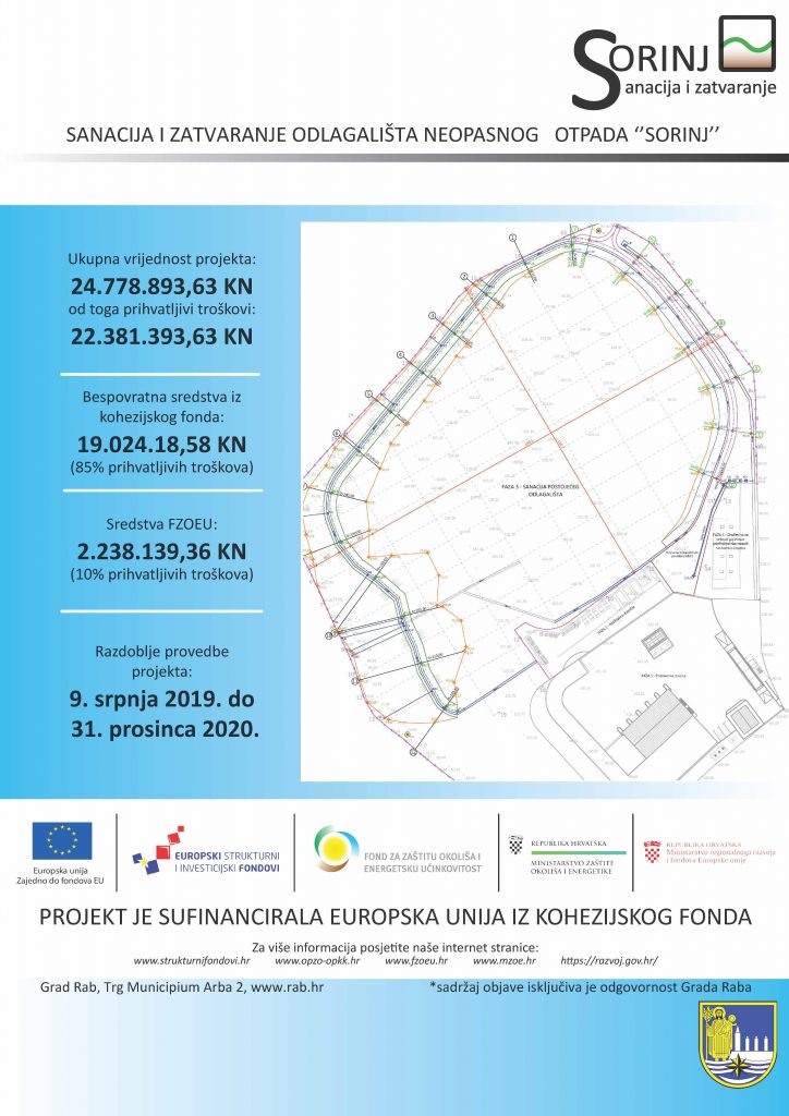 Projekt sanacije i zatvaranja odlagališta neopasnog otpada Sorinj