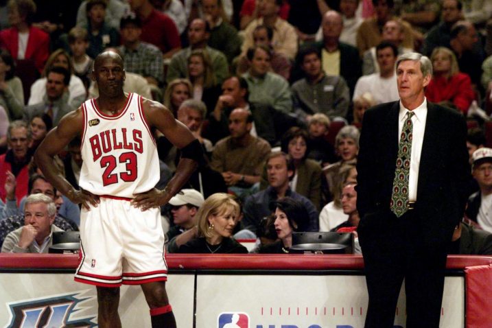 Michael Jordan i Jerry Sloan/Foto USA TODAY Sports