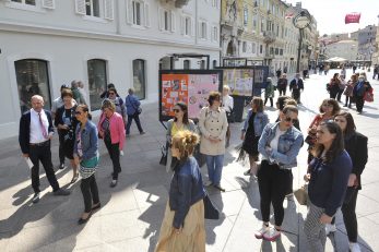 Svjetski dan nepušenja: Izložbu čine radovi učenika od 3. do 7. razreda riječkih i županijskih osnovnih škola / Snimio Damir ŠKOMRLJ