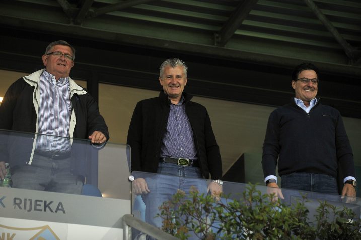 Vojko Obersnel, Davor Šuker i Damir Mišković/R. BRMALJ