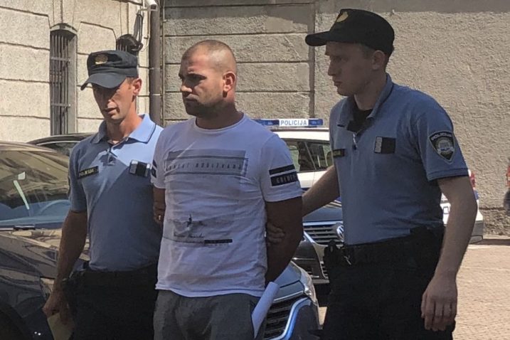 Albanski državljanin Gert Balloshiti (34) završio je jučer poslijepodne u ekstradicijskom pritvoru u Rijeci / Snimio Fiore VEŽNAVER