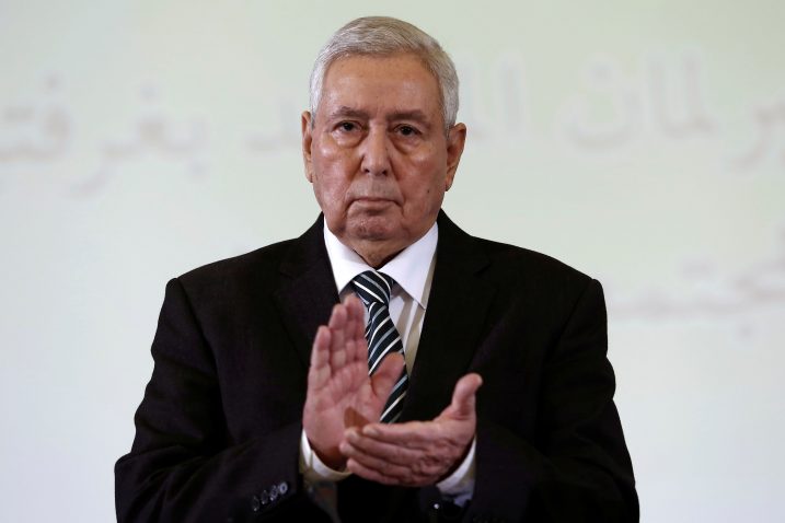 Abdelkader Bensalah / Foto: REUTERS