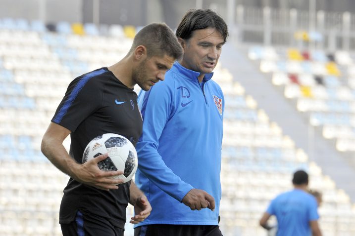 Andrej Kramarić i Zlatko Dalić/R. BRMALJ