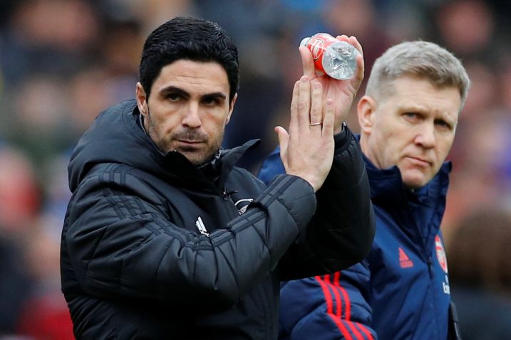 Mikel Arteta, trener Arsenala/Foto REUTERS