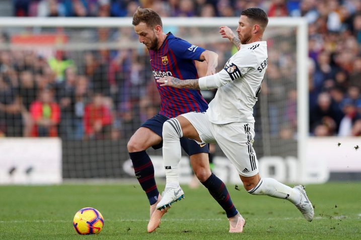 Ivan Rakitić i Sergio Ramos/Foto REUTERS