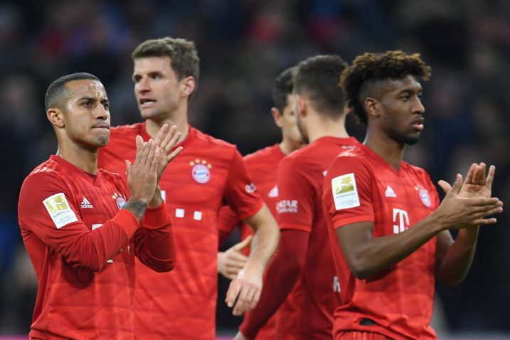 Nogometaši Bayerna nakon utakmice/Foto REUTERS