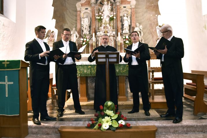 Beogradski muški zbor posljednji nastupio na ovogodišnjim Lubeničkim glazbenim večerima / Foto WALTER SALKOVIC