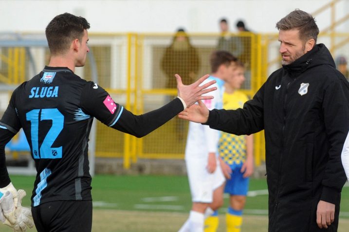 Simon Sluga i Igor Bišćan/Foto D. JELINEK