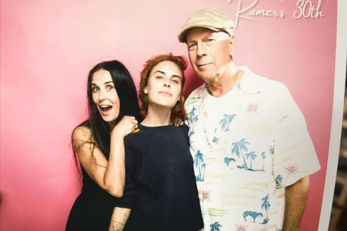 Demi Moore i Bruce Willis s kćeri Tallulah, foto Instagram