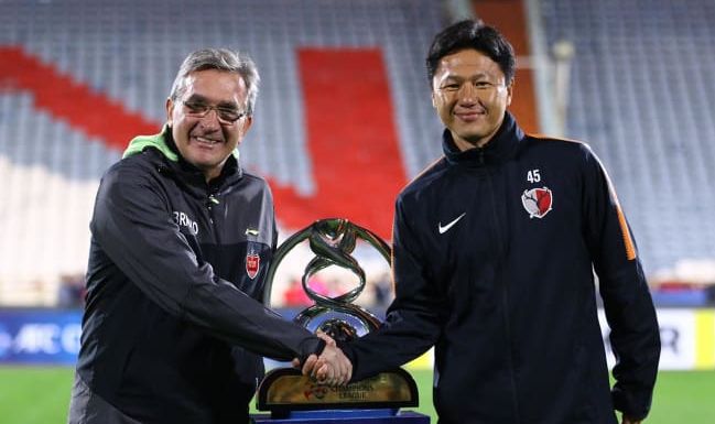 Branko Ivanković i Go Oiwa, trener Kashime