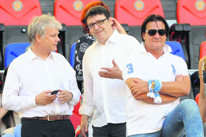 Marin Brbić, Željko Jovanović i Damir Mišković uoči derbija na Poljudu