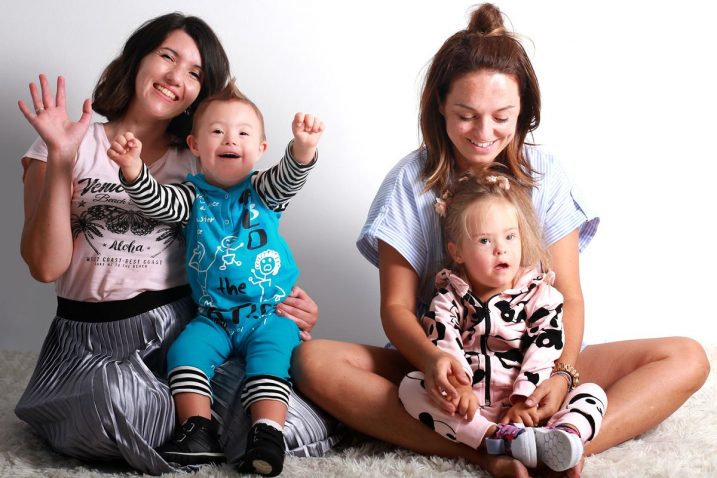 Larisa Porčić Filipaj i Martina Vuković, s Kristijanom i Laurom, foto Danijela BOKULIĆ