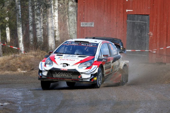 Elfyn Evans u Toyoti/Foto REUTERS