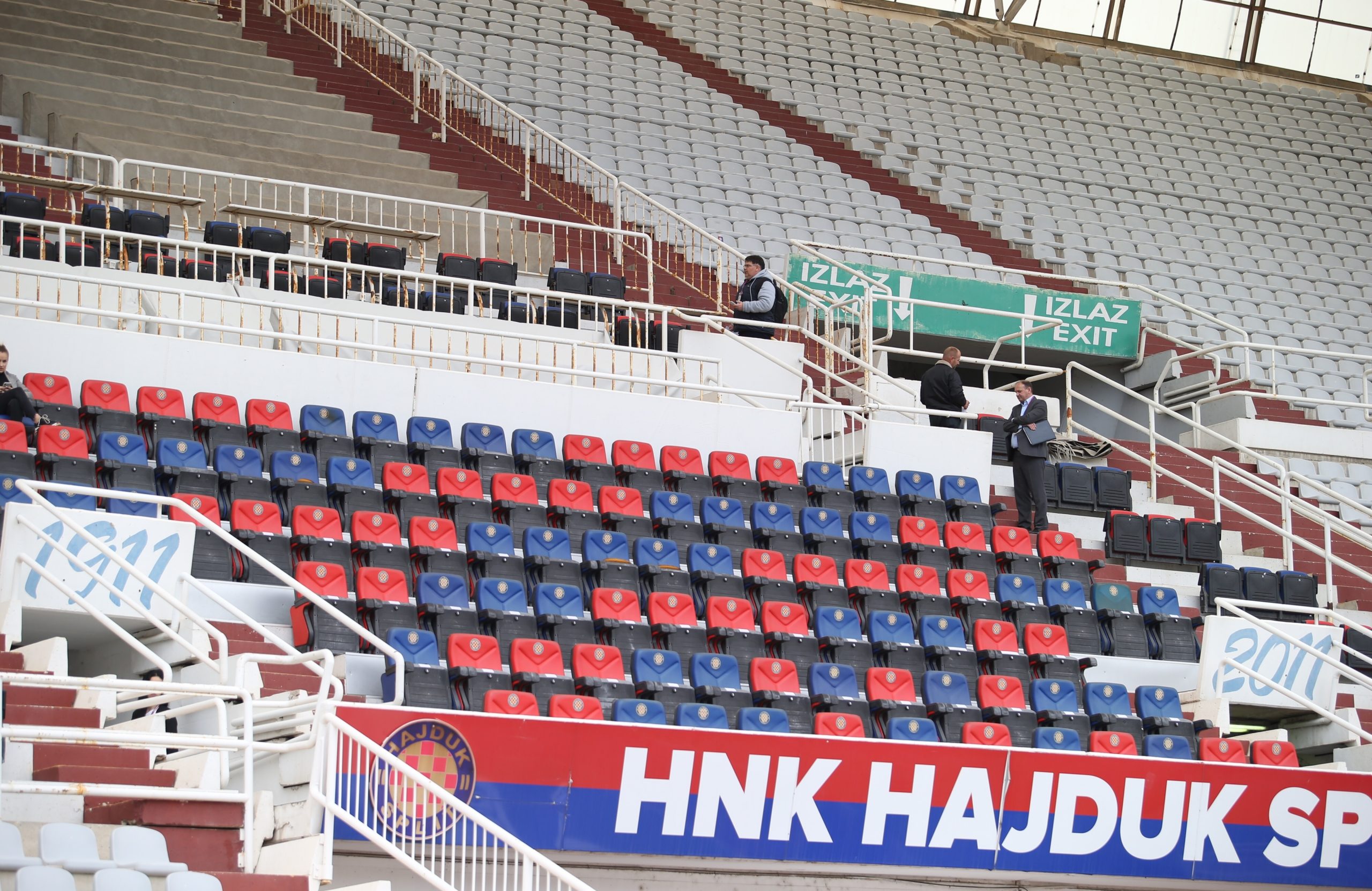 U Hajduku su uvjereni da je splitska javnost podijeljena oko ugošćavanja "kockastih"/Foto PIXSELL