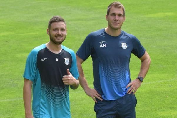 Darko Velkovski i kondicijski trener Aris Naglić
