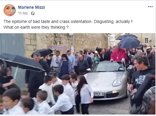 Zastupnica Marlene Mizzi kritizirala je svećenika na Facebooku
