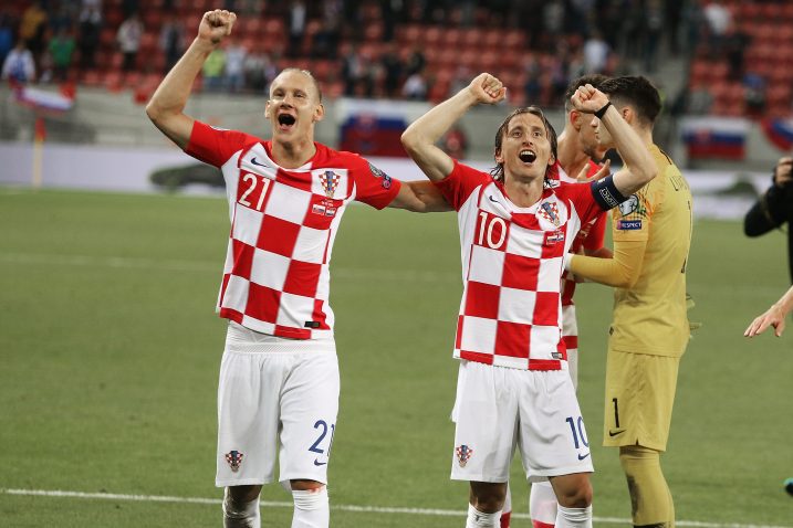 Domagoj Vida i Luka Modrić/Foto PIXSELL