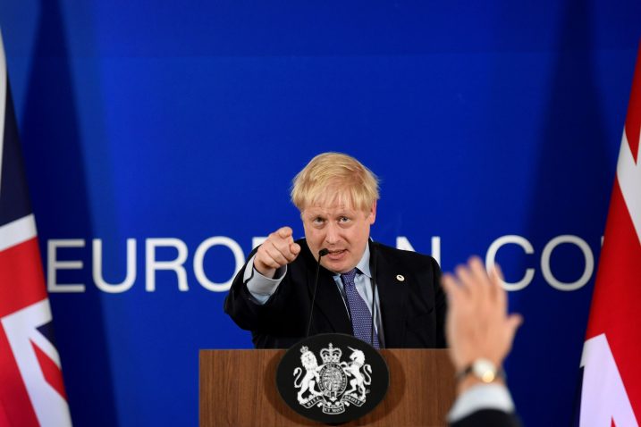 Boris Johnson / REUTERS