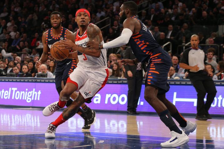 Bradley Beal (Washington) i Tim Hardaway (New York Knicks)/Foto REUTERS