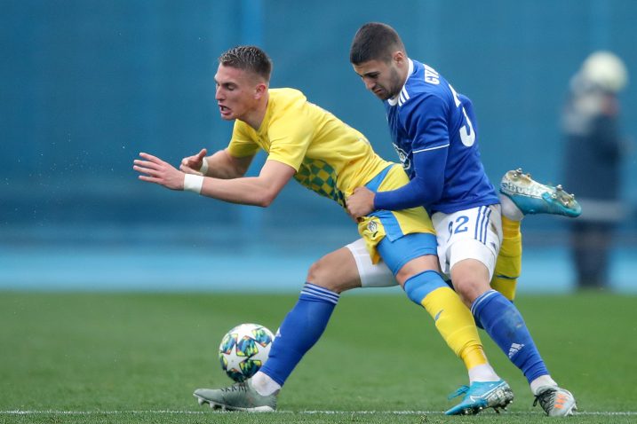 Joško Gvardiol (Dinamo) i Ivan Mamut (Inter)/Foto PIXSELL