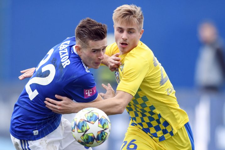 Damian Kadzior (Dinamo) i Antonio Bosnec (Inter)/Foto PIXSELL
