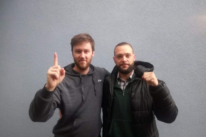 Goran Jovanić i Kristian Starčić