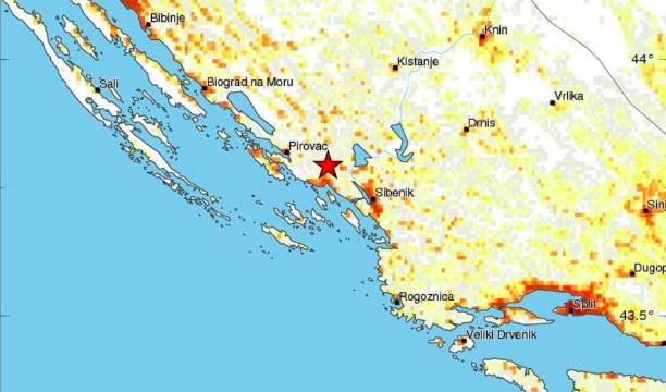 Drugi potres bio je jačine 4,2 po Richteru, s epicentrom tri kilometra sjeverno od Vodica