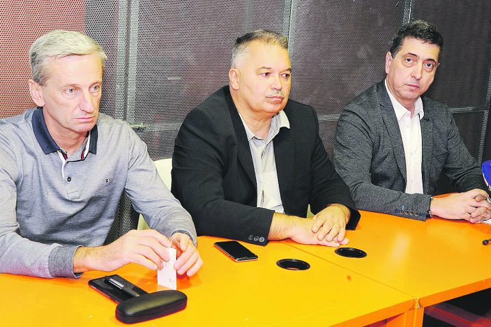 Darko Šimunac, Miroljub Berak i Renato Kostović/S. JEŽINA