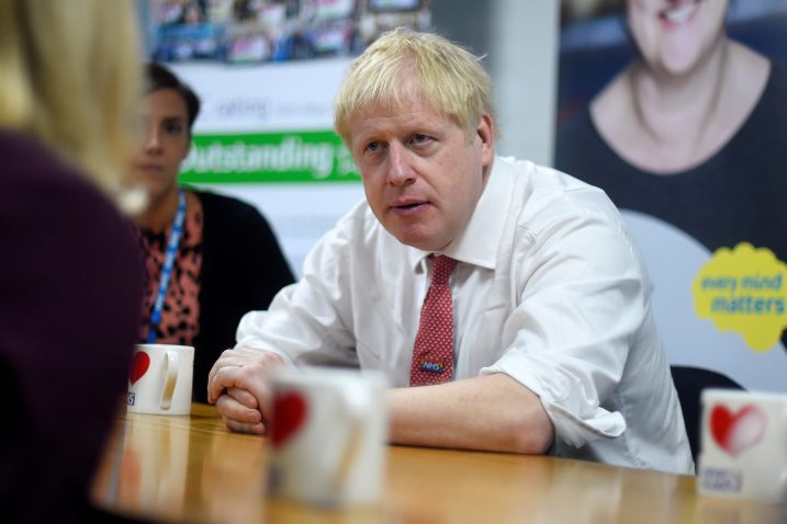 Boris Johnson / REUTERS