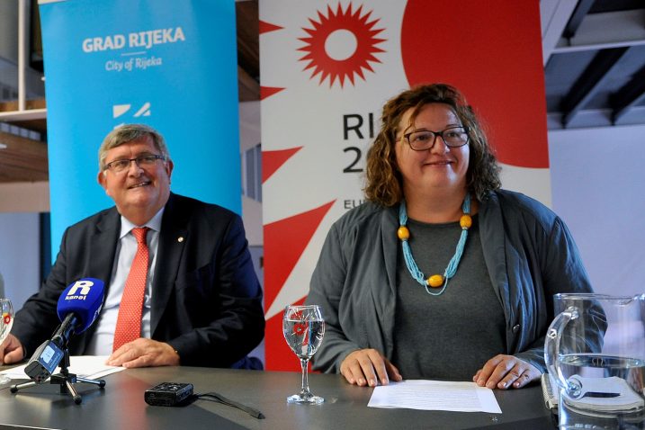 Vojko Obersnel i Emina Višnić / Snimio Roni BRMALJ