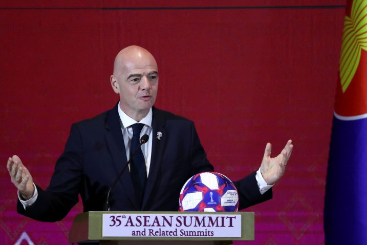 Gianni Infantino, predsjednik FIFA-e/Foto REUTERS