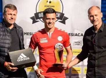 Filip Dangubić proglašen je igračem mjeseca, a nagrađen je i za gol travnja