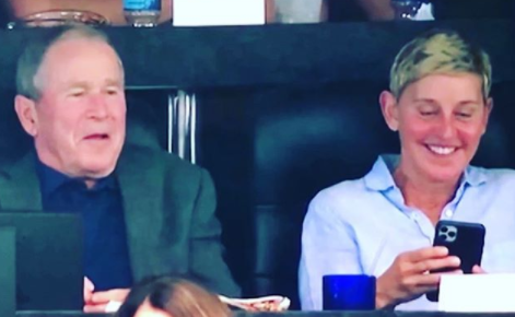 Bush i DeGeneres/Foto Instagram