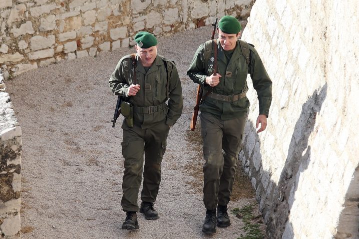 Rene Bitorajac i Goran Višnjić u prizoru iz filma i serije "General" Photo: Duško Jaramaz/PIXSELL