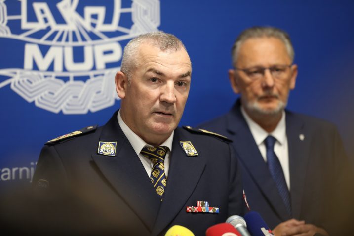 Glavni ravnatelj policije Nikola Milina / Jurica Galoic/PIXSELL