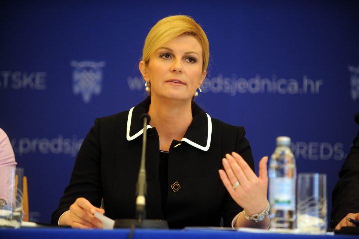 Ljudski kapital danas predstavlja osnovni čimbenik rada i razvoja, ocijenila je Kolinda Grabar-Kitarović / Snimio Davor KOVAČEVIĆ