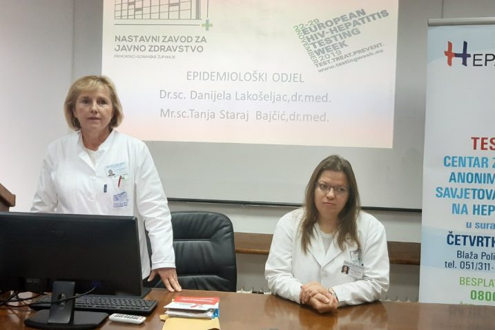 Danijela Lakošeljac i Tanja Staraj Bajčić pozvale na testiranje