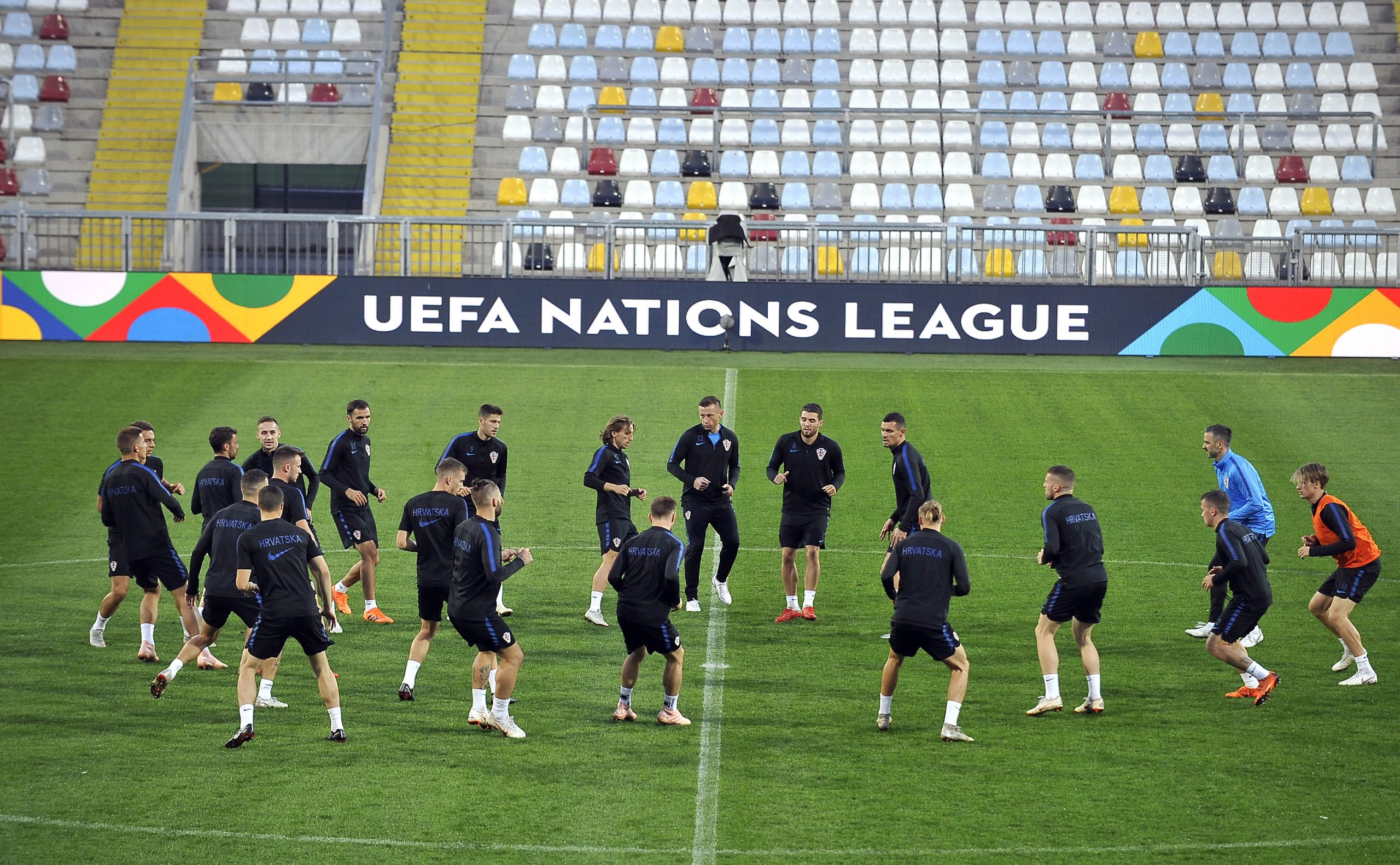 Hrvatski nogometni reprezentativci sve češće borave na Rujevici/Foto Arhiva NL