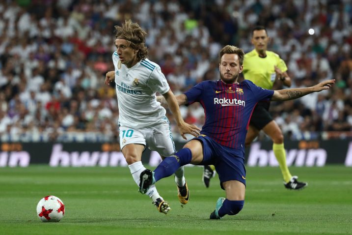 Luka Modrić i Ivan Rakitić/Foto REUTERS