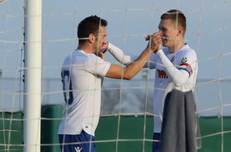 Mijo Caktaš postigao je prvi gol za Splićane/Foto hajduk.hr