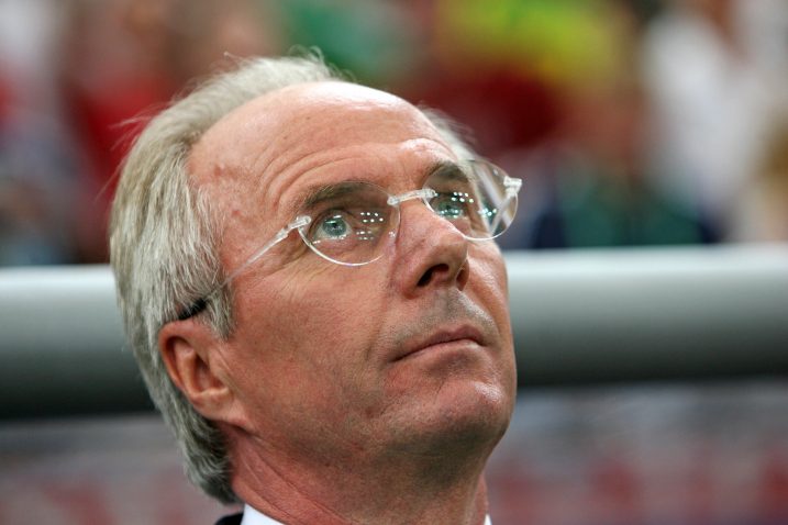 Sven Goran Eriksson/Foto REUTERS