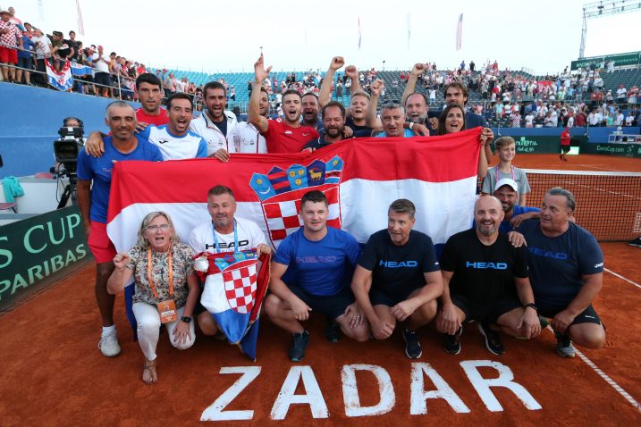 Hrvatska teniska vrsta izborila je direktan plasman na finalni turnir Svjetskoga kupa/Foto REUTERS