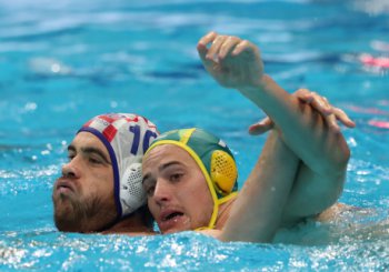 Hrvatski vaterpolisti odradili su pucački trening uoči Srbije