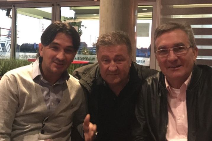 Zlatko Dalić, Veljo Došen i Branko Ivanković na varaždinskoj ćakuli