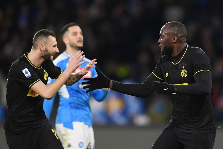 Marcelo Brozović i Romelu Lukaku/Foto REUTERS